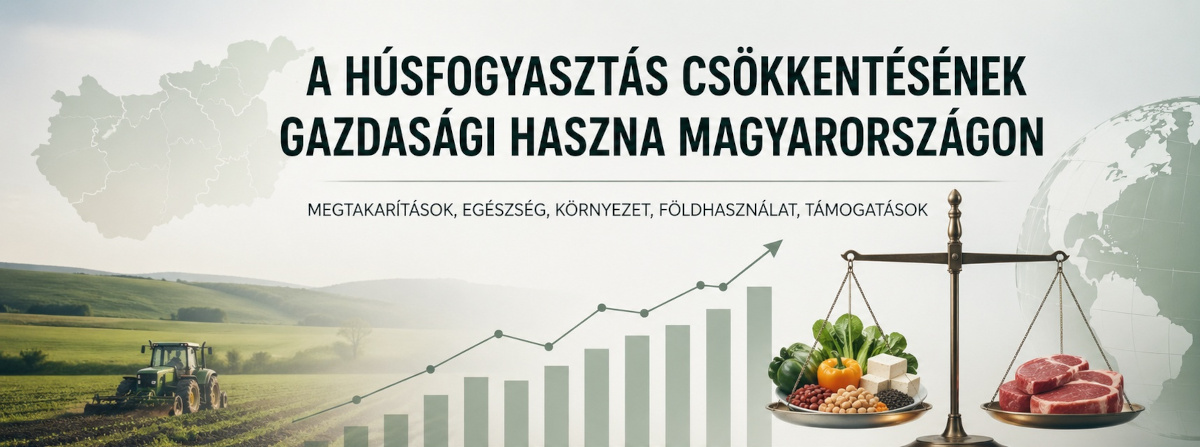 A húsfogyasztás csökkentésének gazdasági haszna
